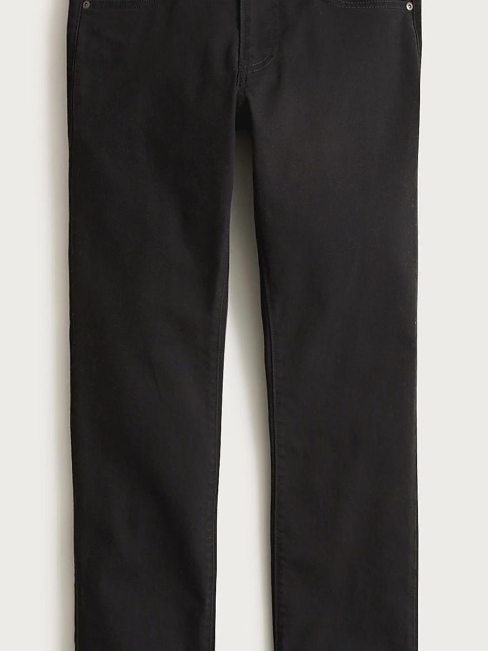 J. Crew Men's Slim Straight Black Jeans